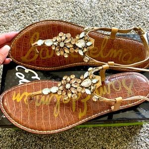 Sam Edelman Jeweled Sandal Size 11